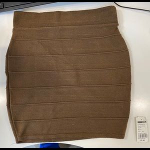 Brown skirt